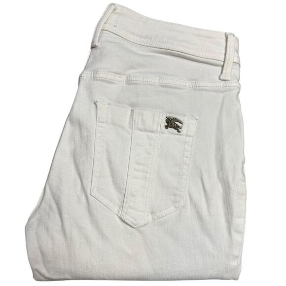 Burberry Brit Authentic Kensington Slim White Jeans - Picture 1 of 8
